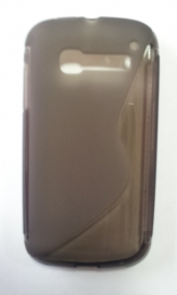 Силиконов гръб S-Line за Alcatel One Touch Pop C5 Черен